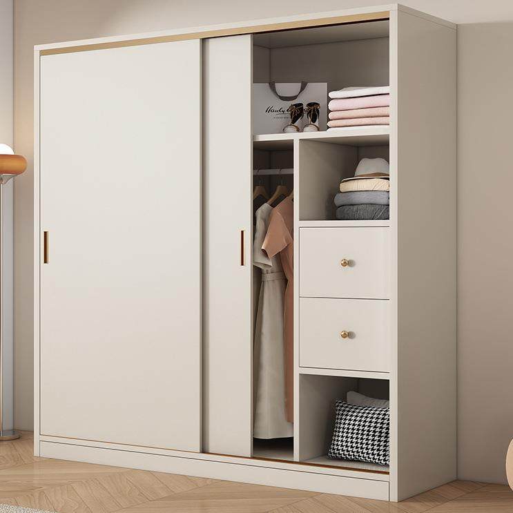 衣柜家用卧室阳台衣柜房间宝宝衣柜推拉门60深小户型免安装供应链
