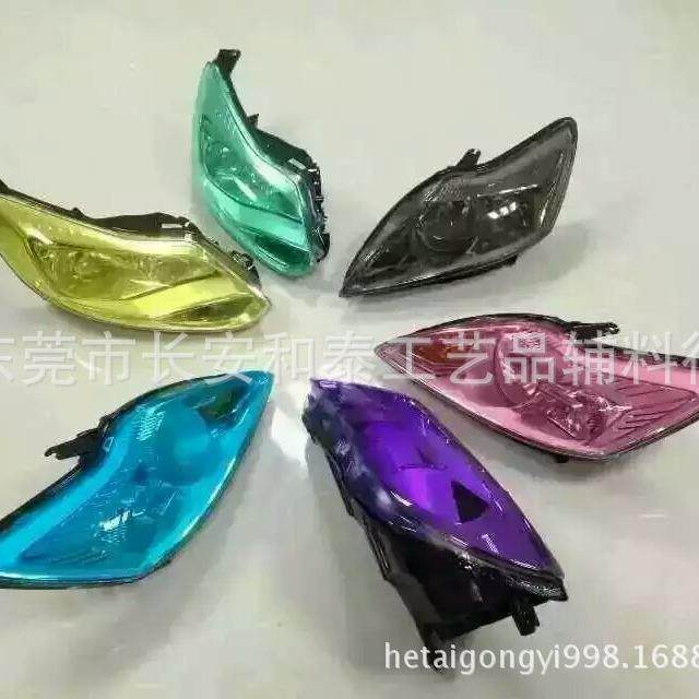 环保玻璃材料用透明彩色漆透明有色效果玻璃工艺彩绘用双组份漆