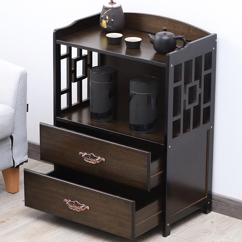A10L餐边柜碗柜多层简约茶室茶柜架储物柜组合柜客厅电器收纳置物