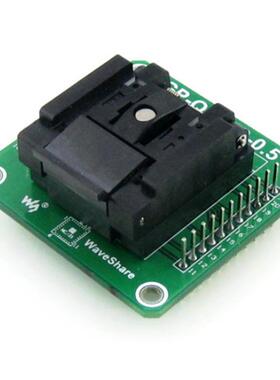 MLF20QFN20QFN-20BT-0.5-01通用测试座带排针兼容2.54mm万用板