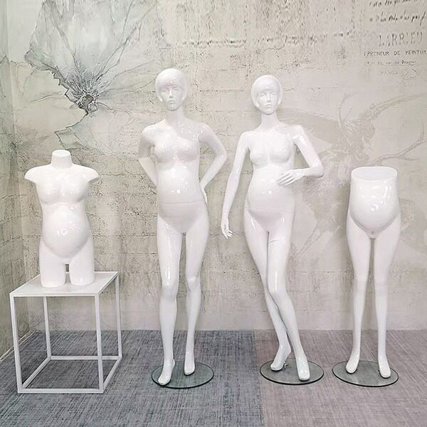 孕妇模特道具女全身大肚婆展示架母婴店橱窗仿真假人体怀孕模特架