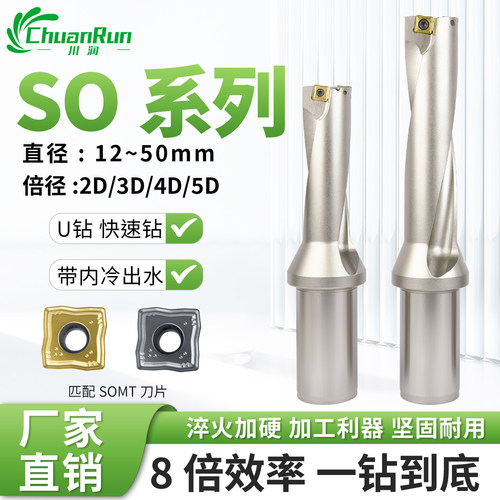TOP内冷钻SOMT系列SO暴力钻