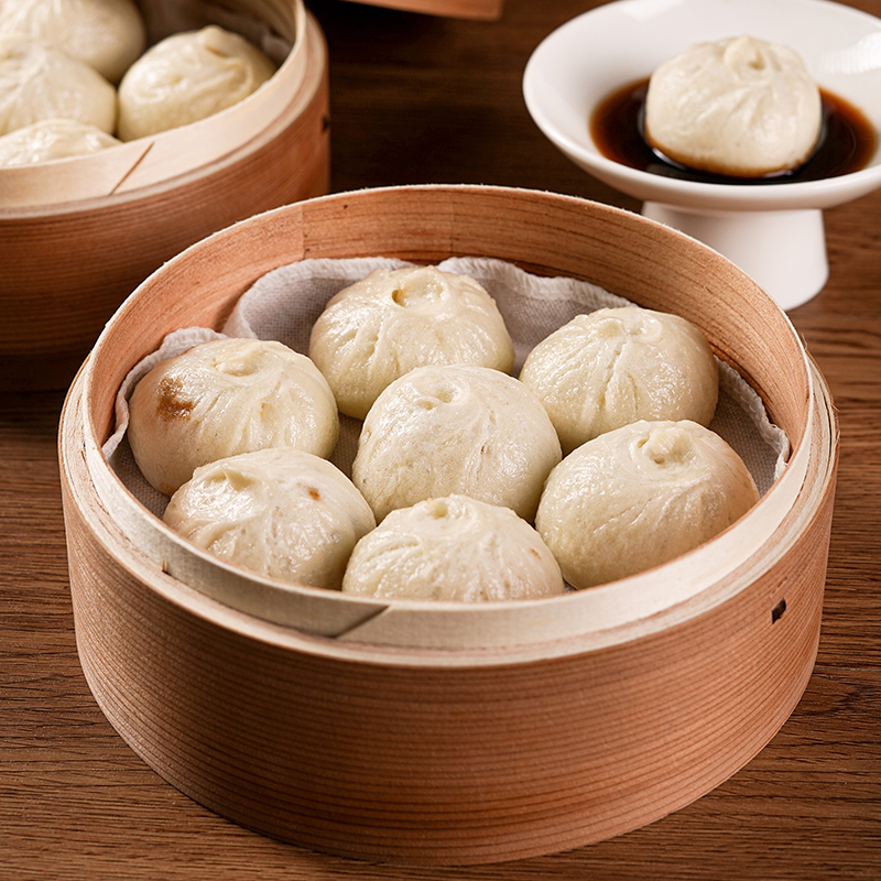 嵊州小笼包早餐半成品速食包子
