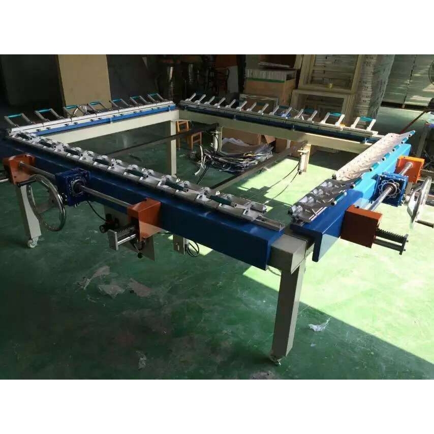 厂家直销 气动拉网机 精密线路板拉网机 手动绷网机