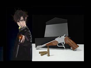 竞争者手枪，卫宫切嗣、极速追杀cos道具，不可发射砸炮道具