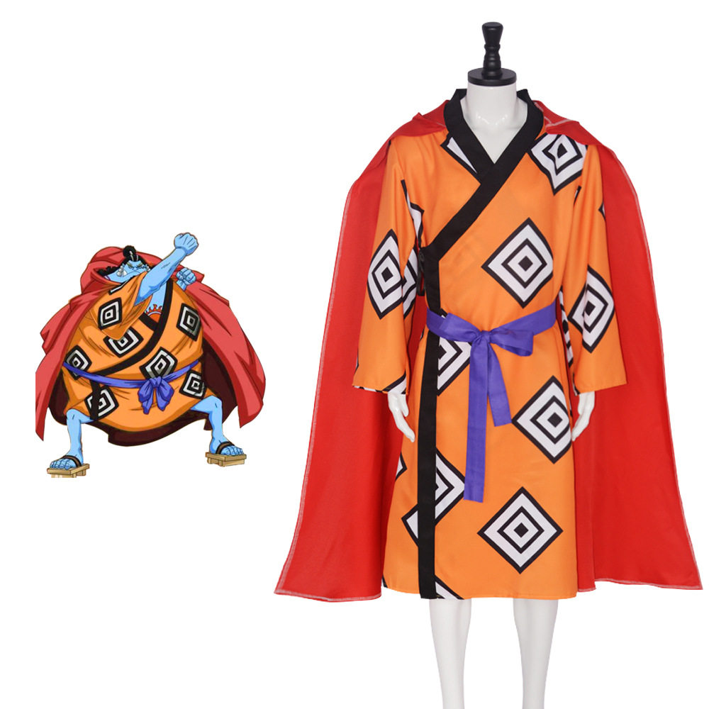 海贼王onepiece鲸鲨鱼人甚平万圣节年会节日派对表演cosplay服