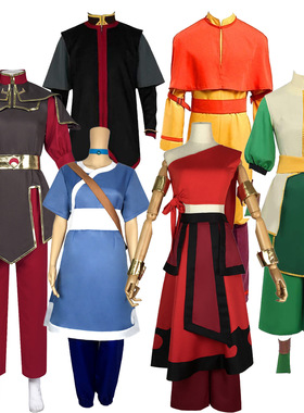 卡塔拉cos蓝色服装降世神通卡塔拉cosplay服装舞台表演服