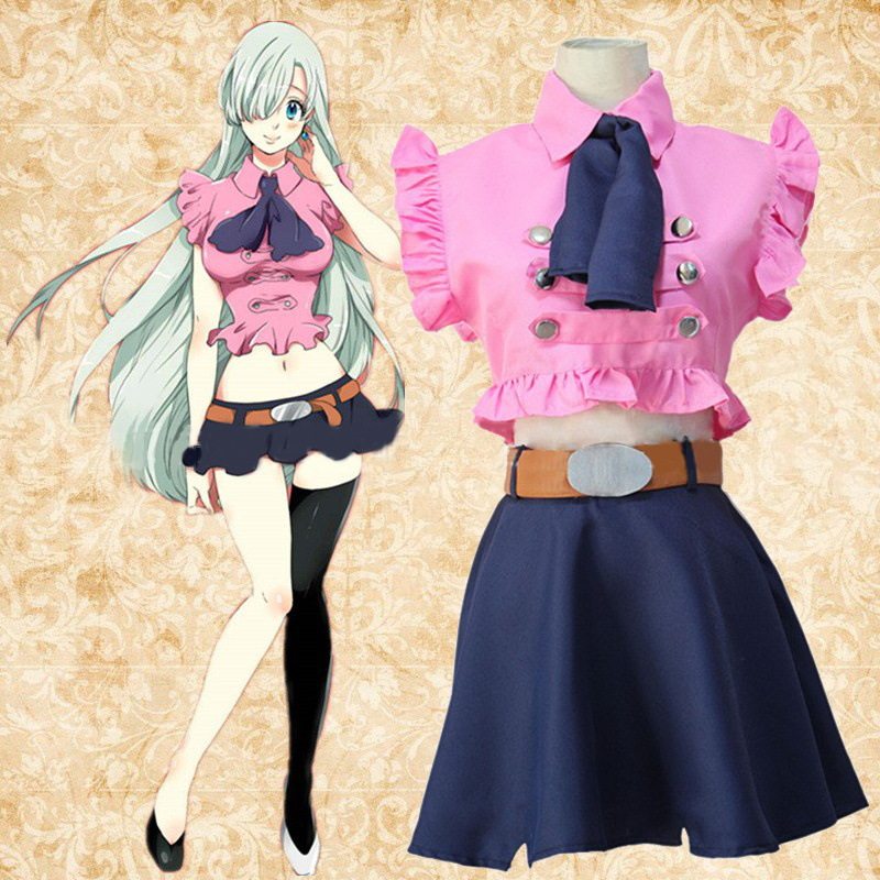 七大罪伊丽莎白cos服万圣节二次元角色扮演伊丽莎白cosplay服装