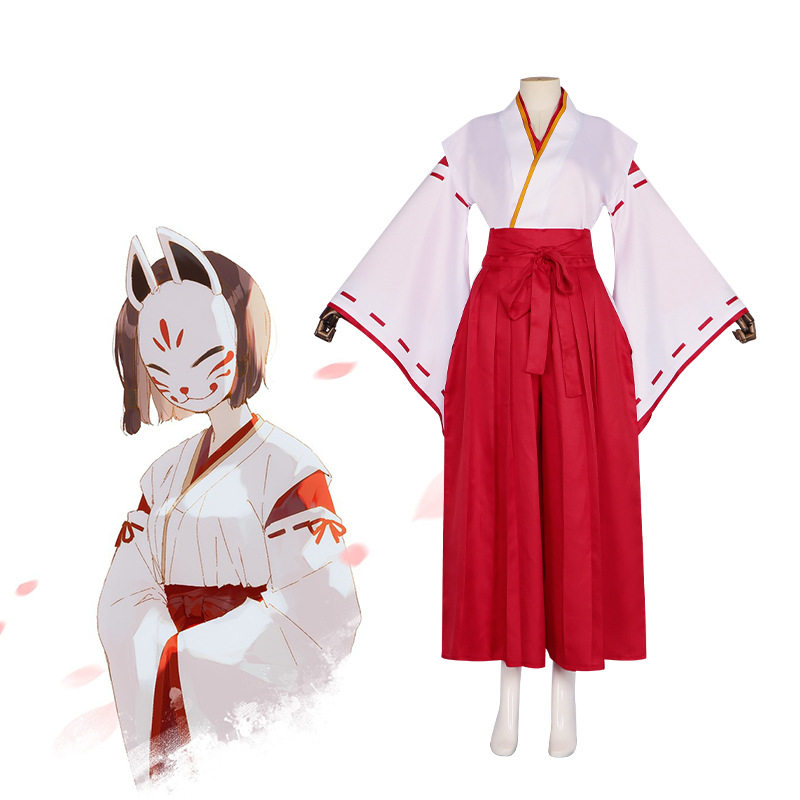 原神巫女花散里cos服游戏动漫cosplay服装角色同款万圣节扮演服