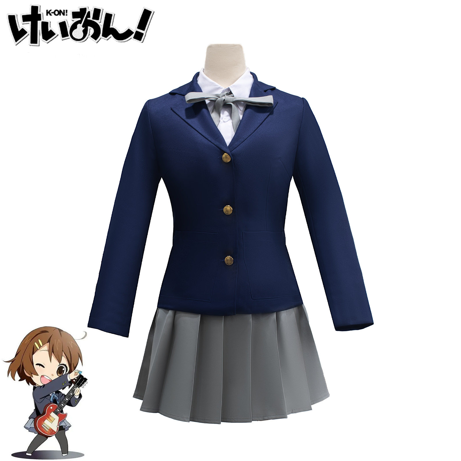 轻音少女cos中野梓平泽唯cosplayJK制服学院校服二次元动漫全套装