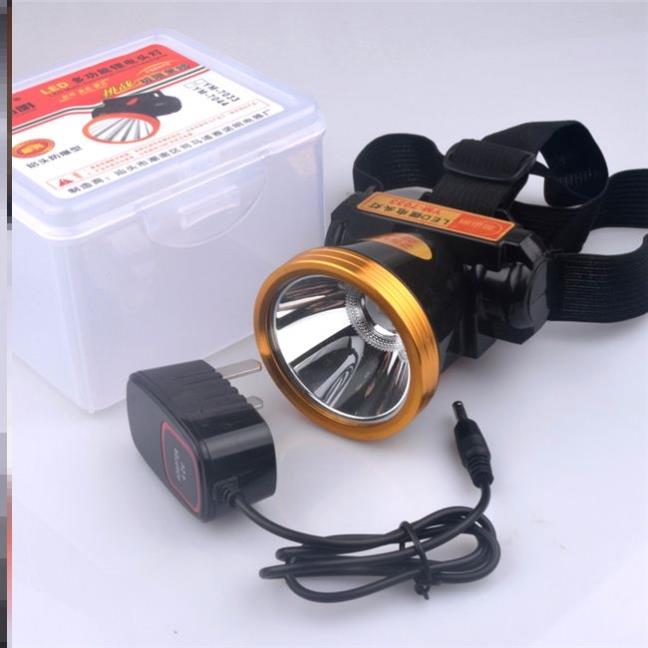 LED高亮强光远射锂电可充电头灯 户外头戴夜骑钓鱼夜钓矿灯手电筒
