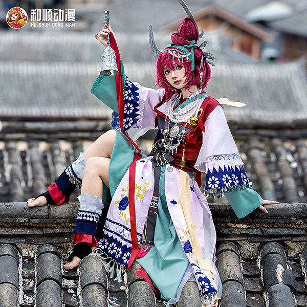 【现货】和顺动漫 代号鸢cos黄月英cosplay古风汉元素服男女装图片