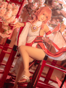 和顺动漫家 现货原神八重神子cos服可爱风雷电将军cosplay服装女