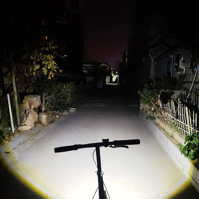 公路自行车后尾灯 LED迷你超亮山地车前灯 USB充电警示灯单车配件