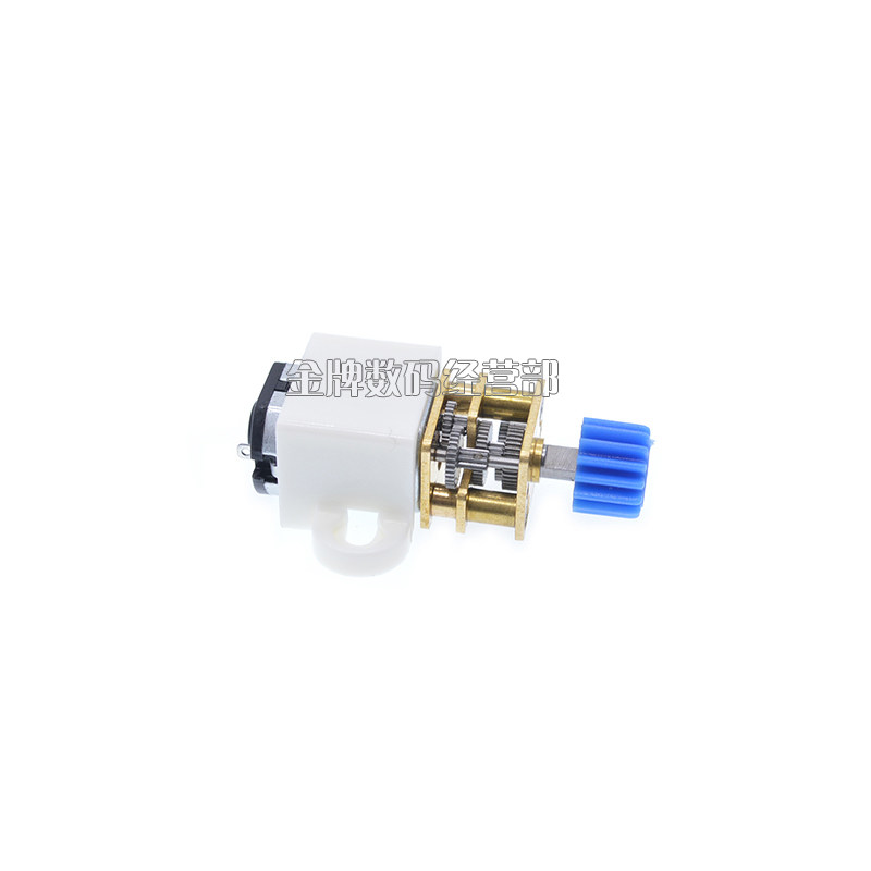 GA12-N20减速马达 智能小车3V6V12V直流齿轮减速电机带齿轮固定座