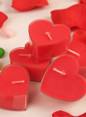 Acrylic Candle Romantic Candles for White Proposal Birthday