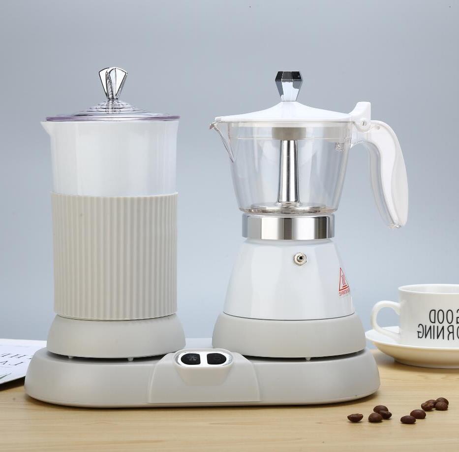espresso electric coffee machine home mini automatic milk fr