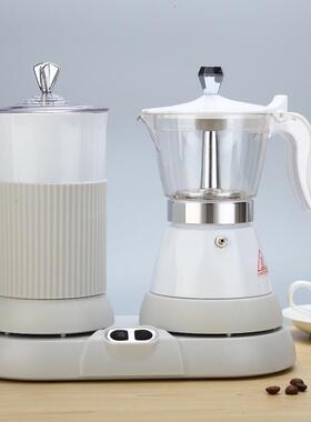 espresso electric coffee machine home mini automatic milk fr
