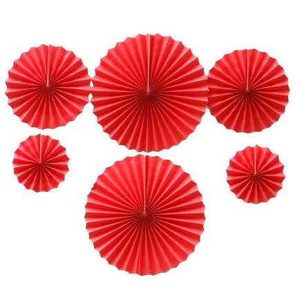 Silver Folding Fan Holiday Festive Supplies Paper Fan Pullin