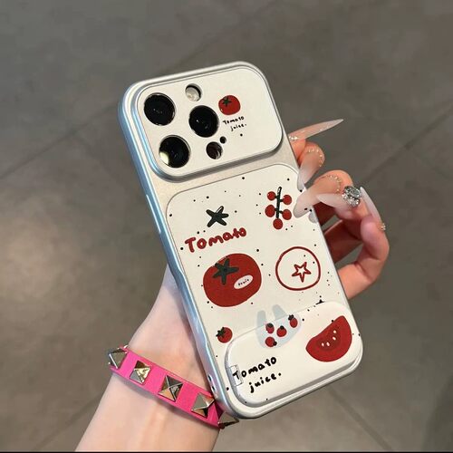 韩系简约番茄17promax适用于苹果17手机壳新款ins风iPhone16小众15高级感14女款13软壳12pm全包xs防摔保护套