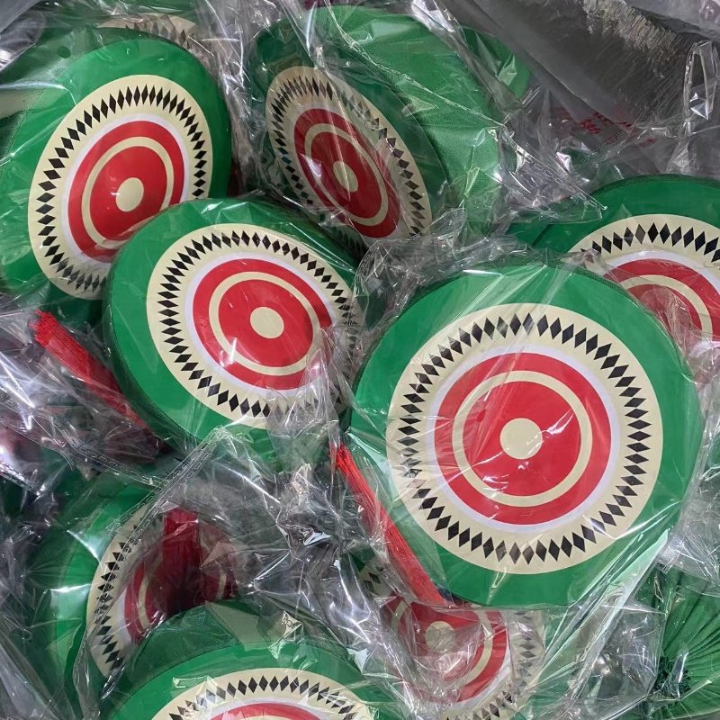 古典舞莲鼓越歌行舞蹈道具莲蓬铃铛手鼓舞台道具绢花手鼓演出服