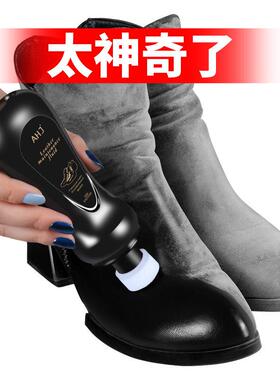 黑色鞋油液体白无色高级真皮皮鞋保养油懒人刷鞋清洁一体擦鞋神器