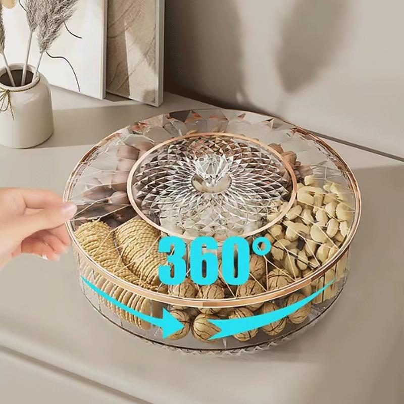 轻奢果盘家用客厅茶几高档水果盘糖果盒零食摆放坚果收纳盒干果盘