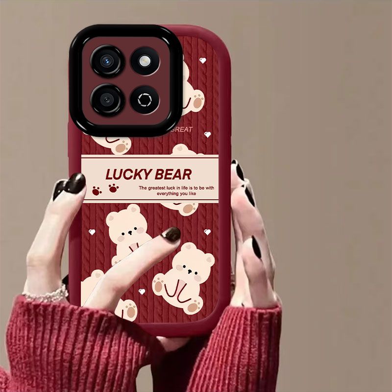 英文小熊适用荣耀畅玩60p