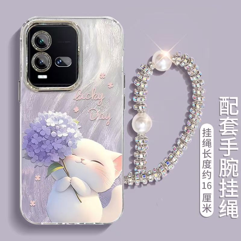 vivo iqoo10手机壳V2217A卡通软硅胶iq10pro保护套5g镜头全包防摔V2218A个性创意lqoo10网红ipoo10pro女新款