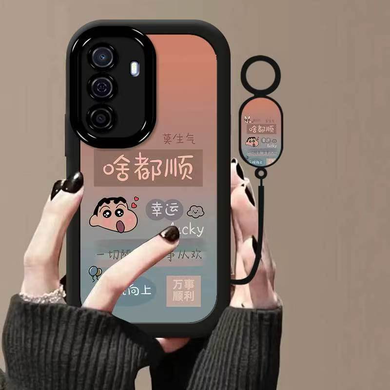 适用华为畅享50pro手机壳文字ctr-aloo卡通软硅胶畅想50保护套镜头全包防摔mga一al00个性创意畅亨50por女款