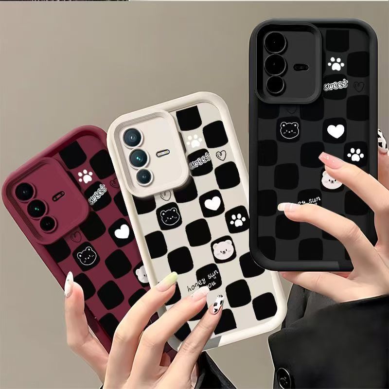 vivo s12pro手机壳V2163A磨砂软硅胶vlvos12保护套5g镜头全包防摔viv0s12个性创意V2162A卡通vovis12por女款