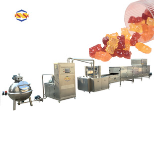 软糖浇注成型设备 450异形凝胶软糖自动生产线 922E