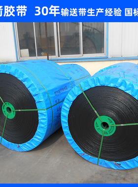 河北蓝箭厂家供应矿用阻燃输送带 PVG1400S-1000mm橡胶整芯阻燃带