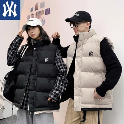 VISVIM BESSEL羽绒棉背心宽松立领运动马夹保暖马甲男款2025新款