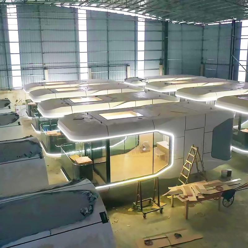 户外酒店民宿太空舱 网红拍照打卡装配式景区度假村智能观景方舱