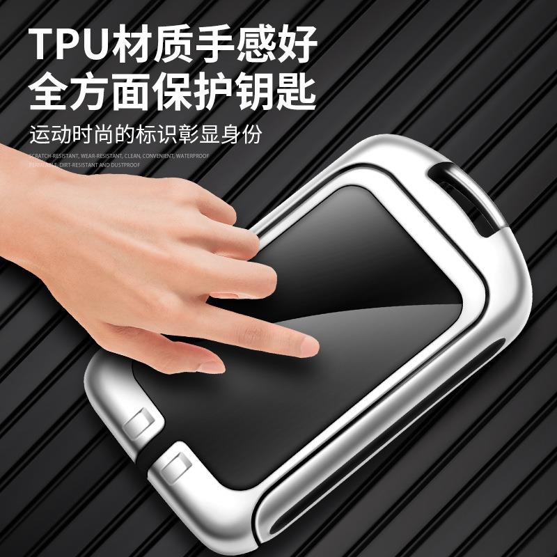 适用沃尔沃XC60钥匙套S60扣xc90s90保护金属壳V60V90XC40专用高档