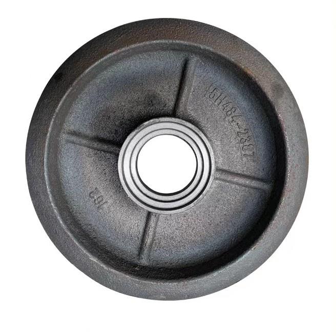 久保田488/588收割机配件导向轮6306轴承铸钢 5H484-23870