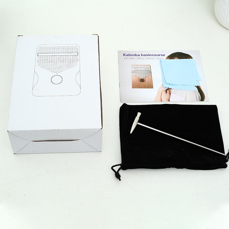 拇指琴卡林巴17音初学者入门卡巴林手指kalimba乐器21音女生桃花
