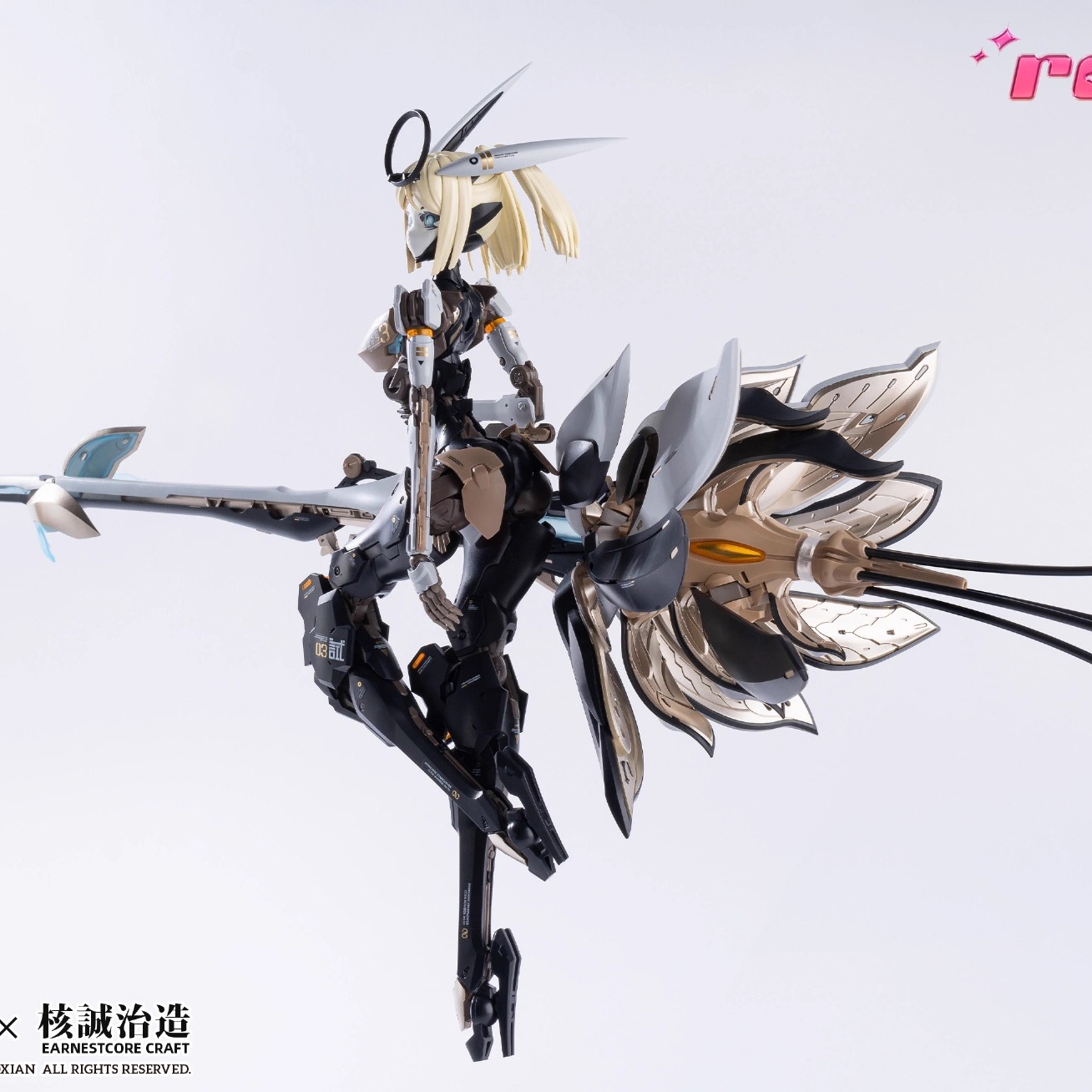 现货 和模线×核诚治造 萝莎计划 星花 百合 MK3 拼装模型 机娘