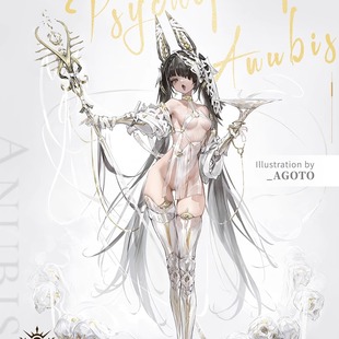 定金 核金重构 AGOTO 亡灵法师 阿努比斯 1/9 包胶机娘 可动手办