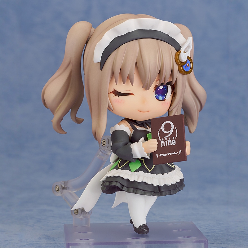 派派 定金 GSC 9-nine- 支配者的王冠 九条都 女仆服 粘土人 手办