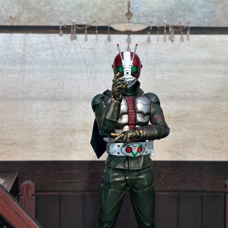 先行定金 万代 PB SHF 真骨雕 假面骑士V3 THE NEXT 成品人偶