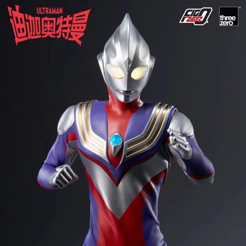 预定 Threezero 迪迦奥特曼 复合型 FigZero 1/6成品布衣可动