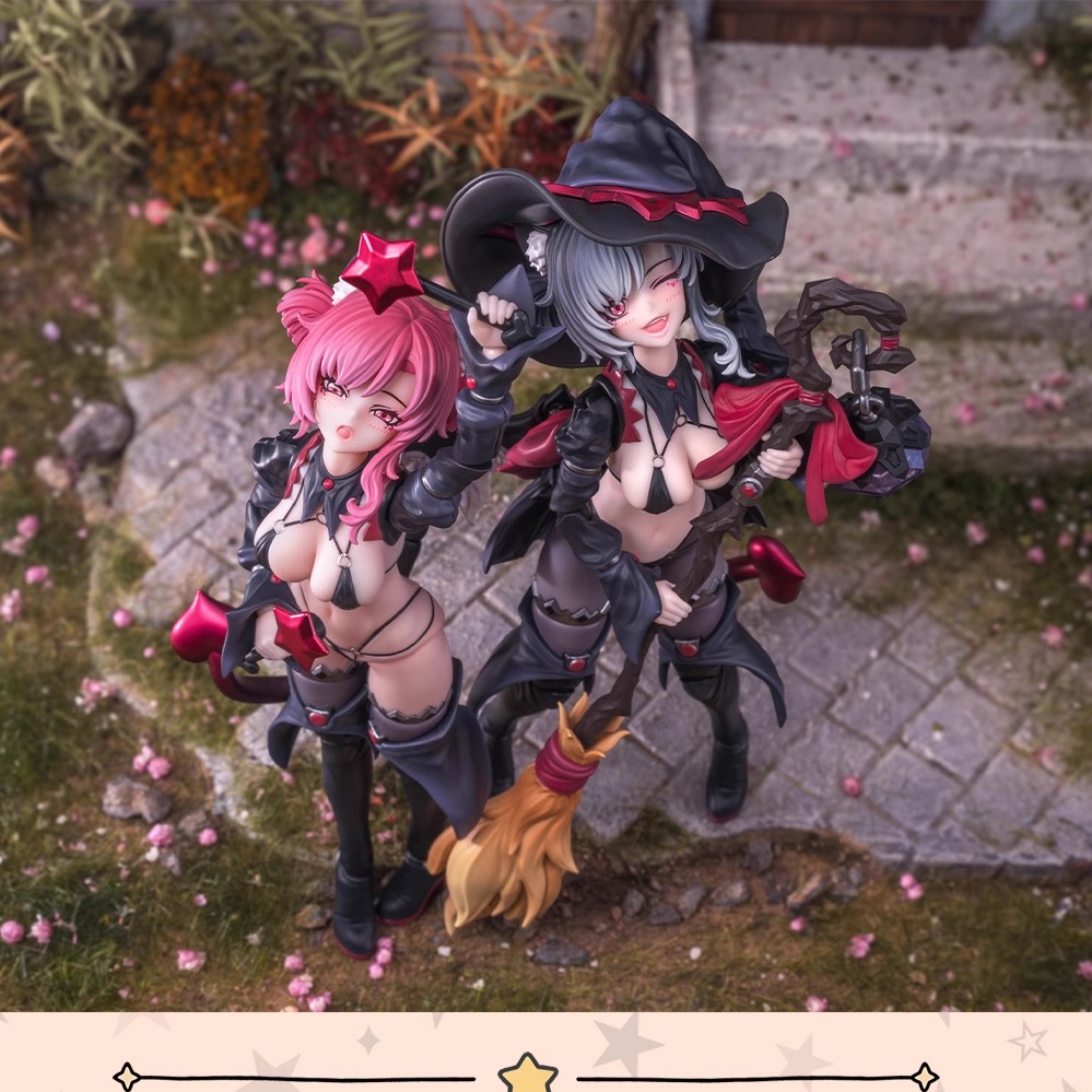 预定定金 次元具象 第五弹 见习魔女 星川猫猫 1/12 成品手办机娘