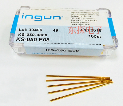 INGUN英刚KS050-E08/KS050-30 E08不带线针套GKS050探针座