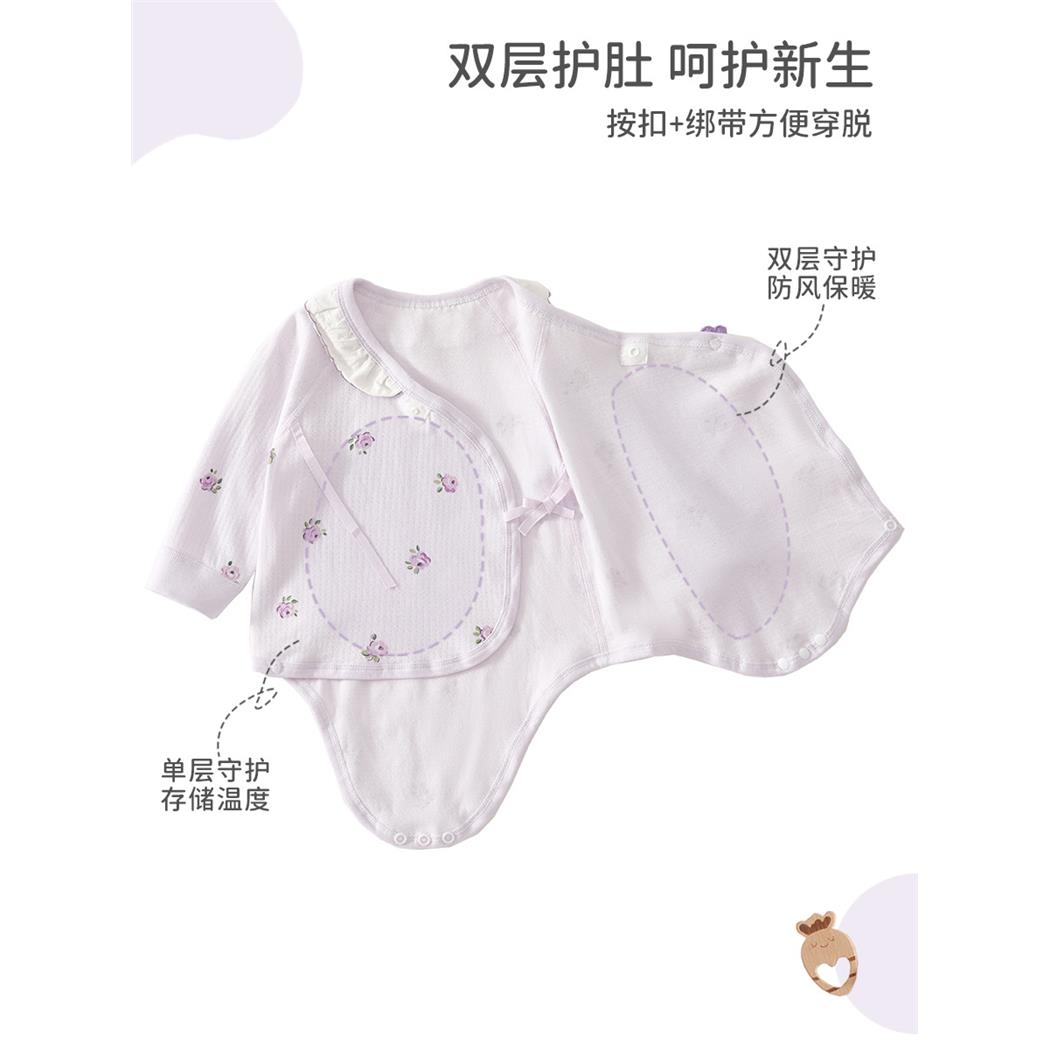 长袖包屁衣婴儿a类爬服新