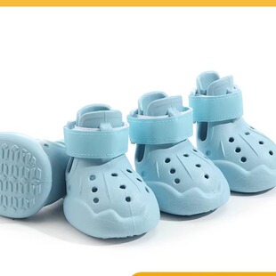 厂家直销宠物狗狗户外透气凉鞋网鞋泰迪跑步洞洞狗鞋宠物鞋好穿