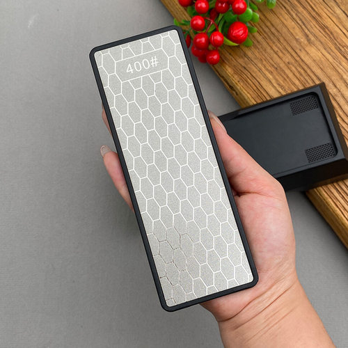 新品双面磨刀器400+1目粗