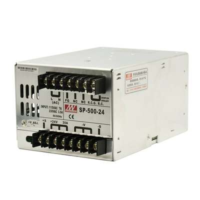 明伟SP-500-24/600W-12V40A24V20A36V/48V工控大功率直流开关电源