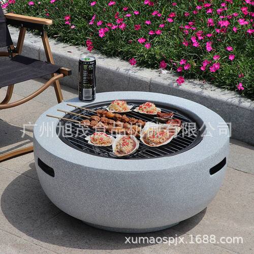 fire pits火盆炉烧烤炉户外BBQ grill便携式家用庭院取暖烧烤架